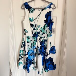Danny and Nicole Floral Dress. NWT